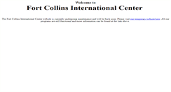 Desktop Screenshot of fortcollinsinternationalcenter.org